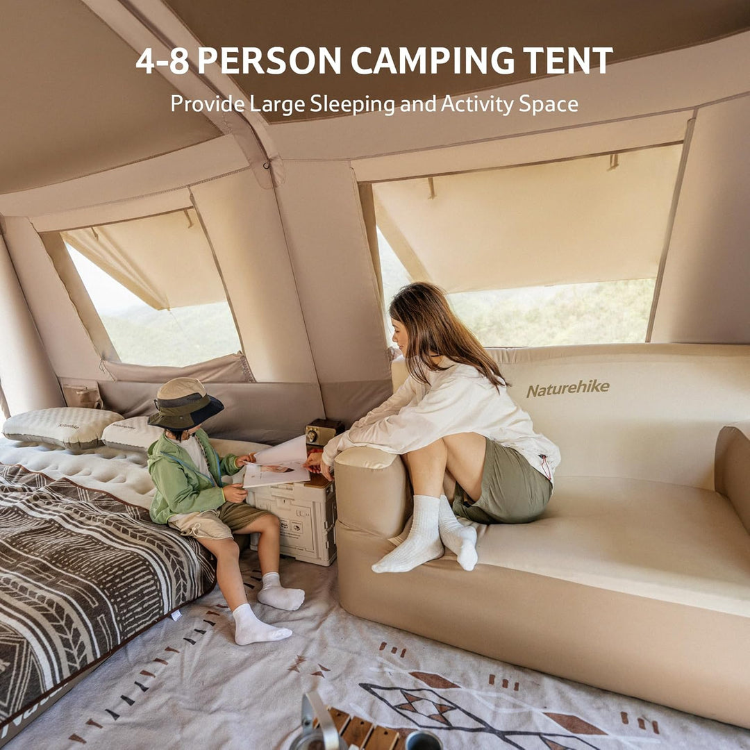 Village™ 13 Flagship PRO 8-Person Instant Cabin Tent - Naturehike