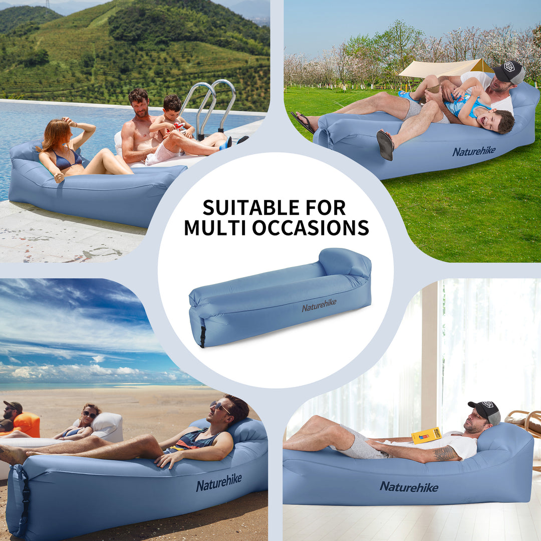 Double Lazy Inflatable Sofa With Pillow - Naturehike