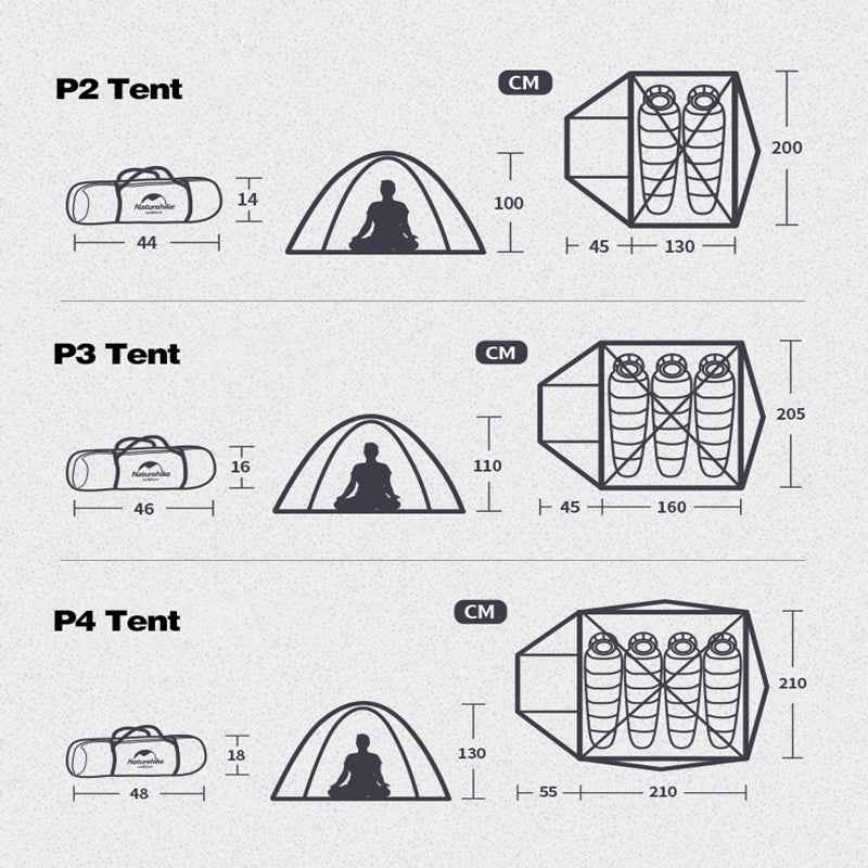 P-Series  Family Camping Tent