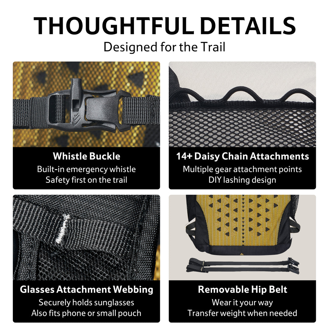 Longwa™ 18L Hiking Backpack - Naturehike