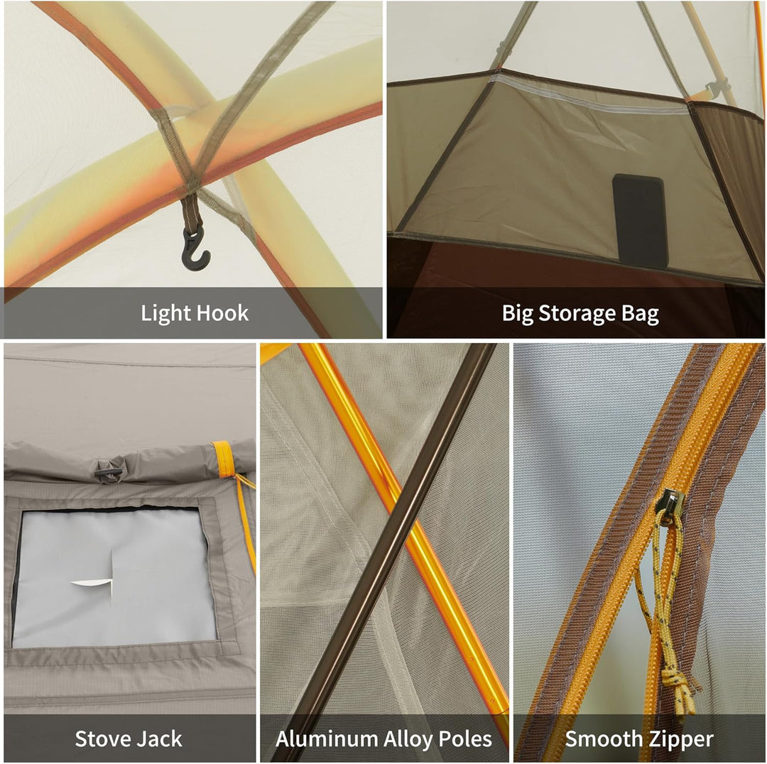 KOTA™ 6-Person Camping Tent - Naturehike
