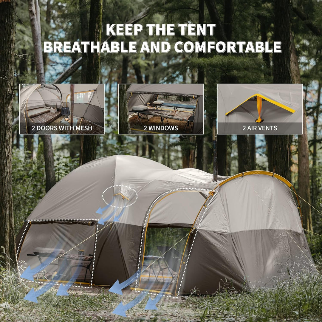 KOTA™ 6-Person Camping Tent - Naturehike