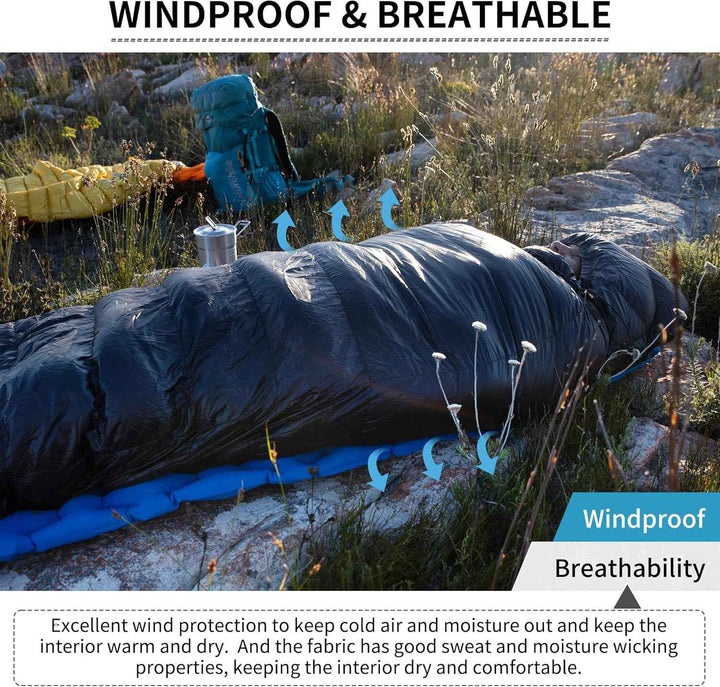 CW™400 Down Ultralight Sleeping Bag 41°F / 5°C
