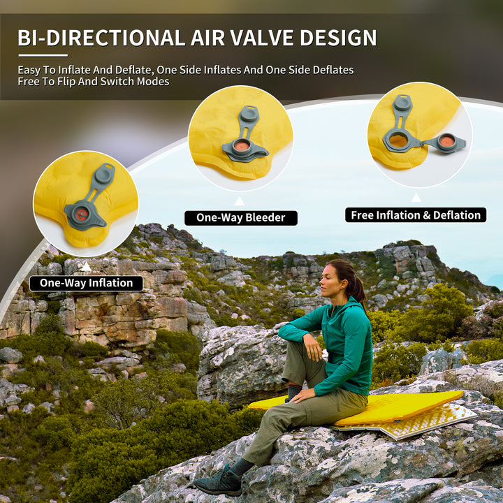 Yugu™ R3.6 Ultralight Self-Inflating Sleeping Pad - Naturehike