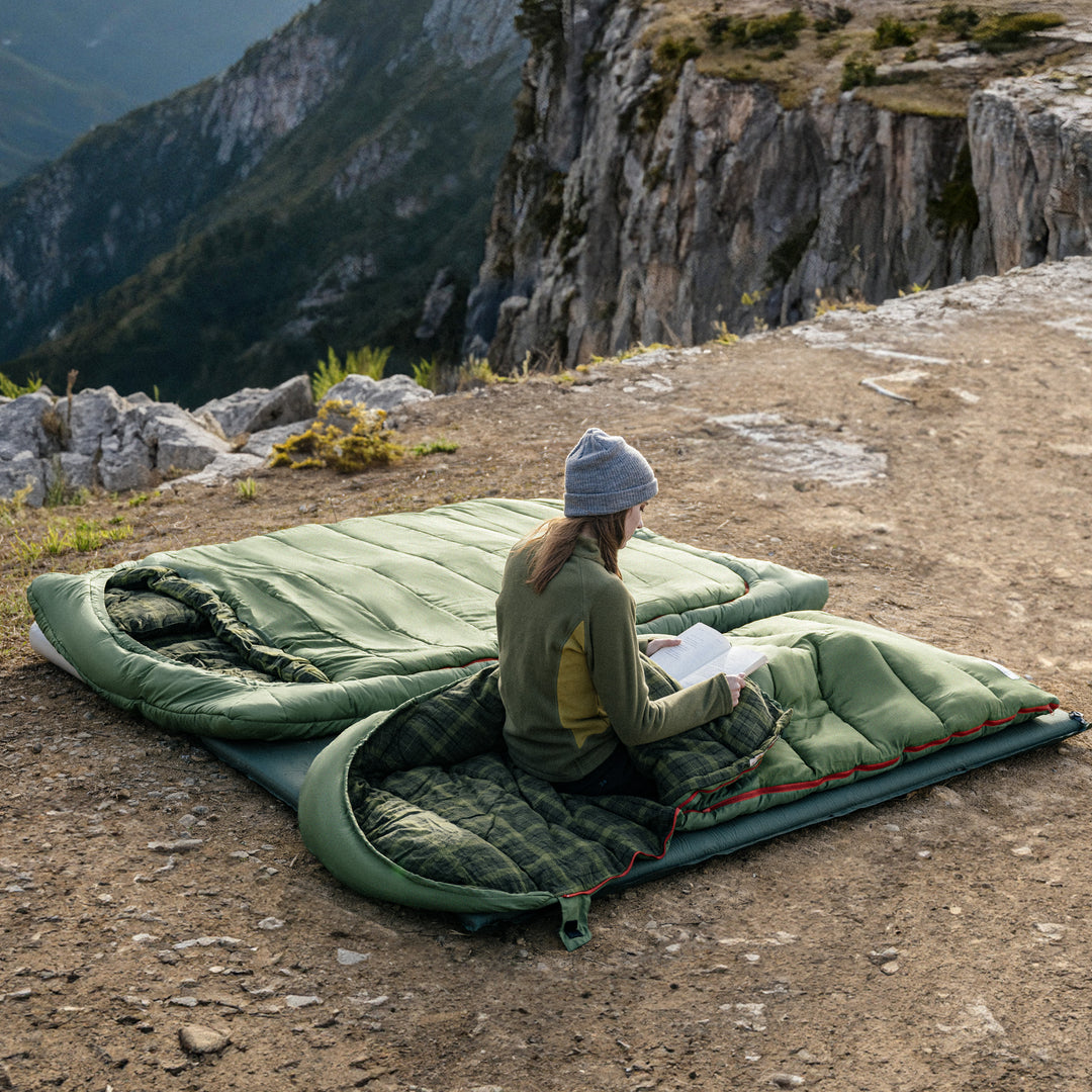 M Series™ Wide Flannel Sleeping Bag 32°F / 0°C - Naturehike