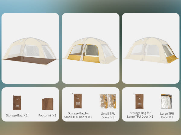 Dune™ 10.9 Pro 4-Person Hot Tent - Naturehike