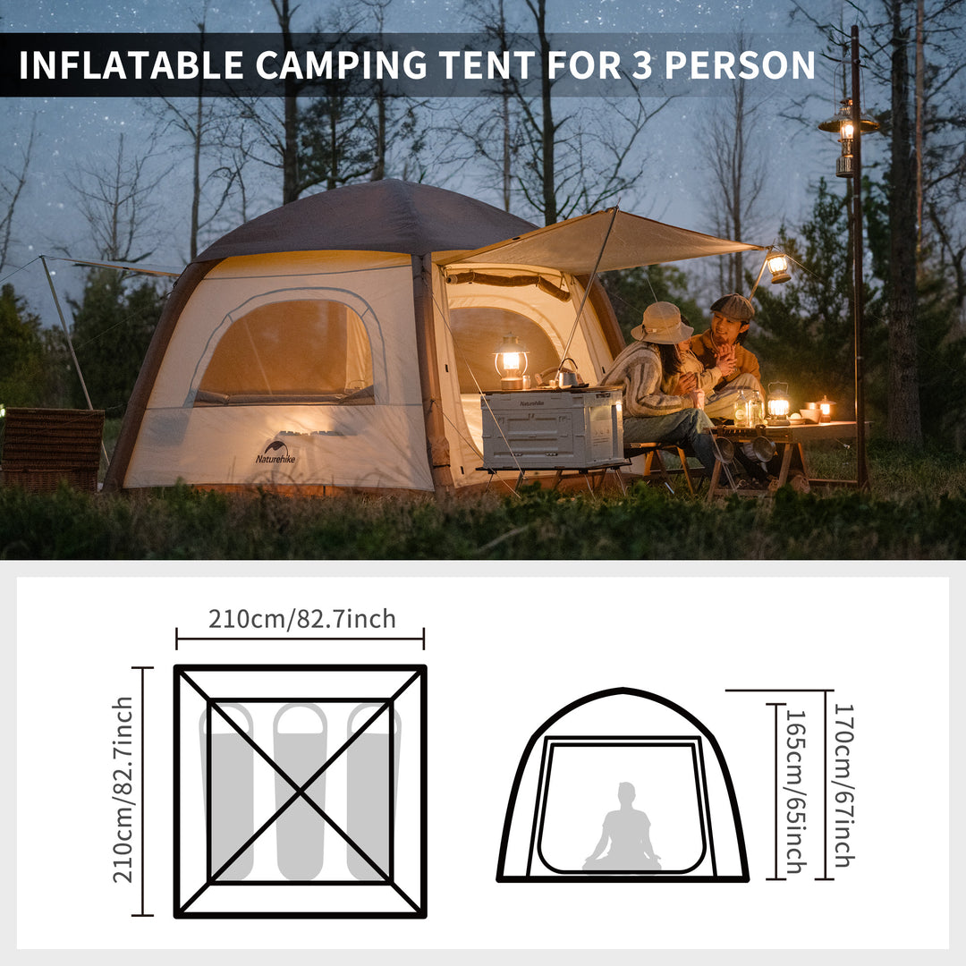 Ango Air™ Inflatable Camping Tent - Naturehike