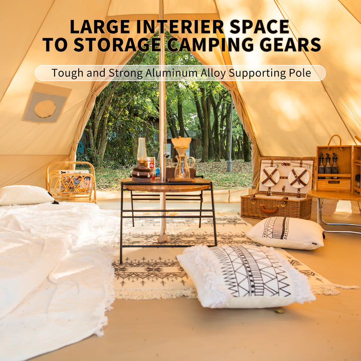 Brighten 12.3 4 Person Glamping Tent - Naturehike