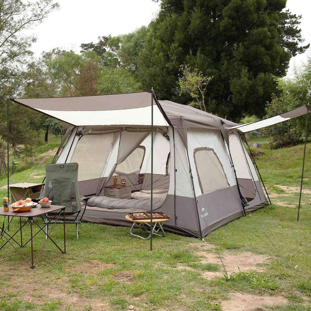 Cape™ 8.3 6-Person Square Pop-Up Camping Tent