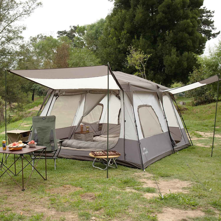 Cape™ 12.9 8-Person Square Pop-Up Camping Tent