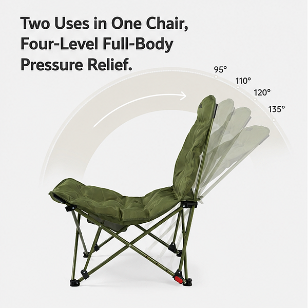 SeaStar™ Padded Camping Chair