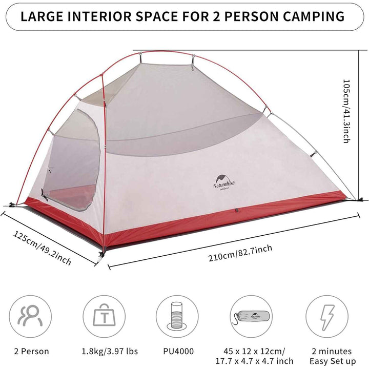 Cloud Up™ 2-Person Ultralight Backpacking Tent