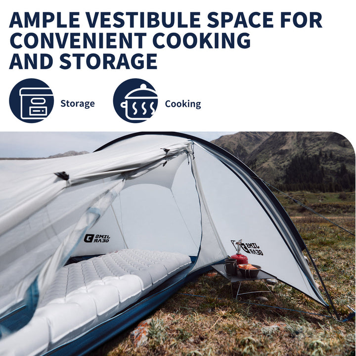 DABAN™ 1-Person Ultralight 4-Season Tunnel Tent - Naturehike