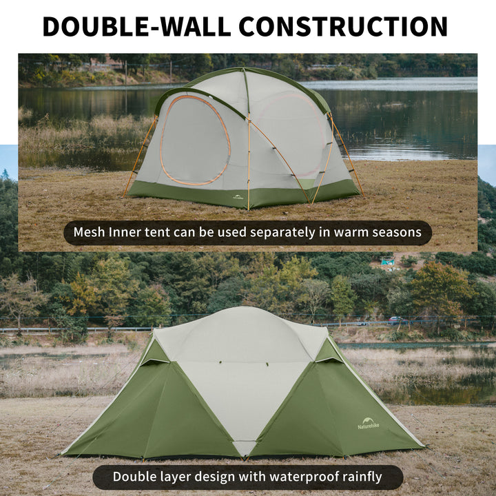KOTA™ 4-Person Camping Tent - Naturehike