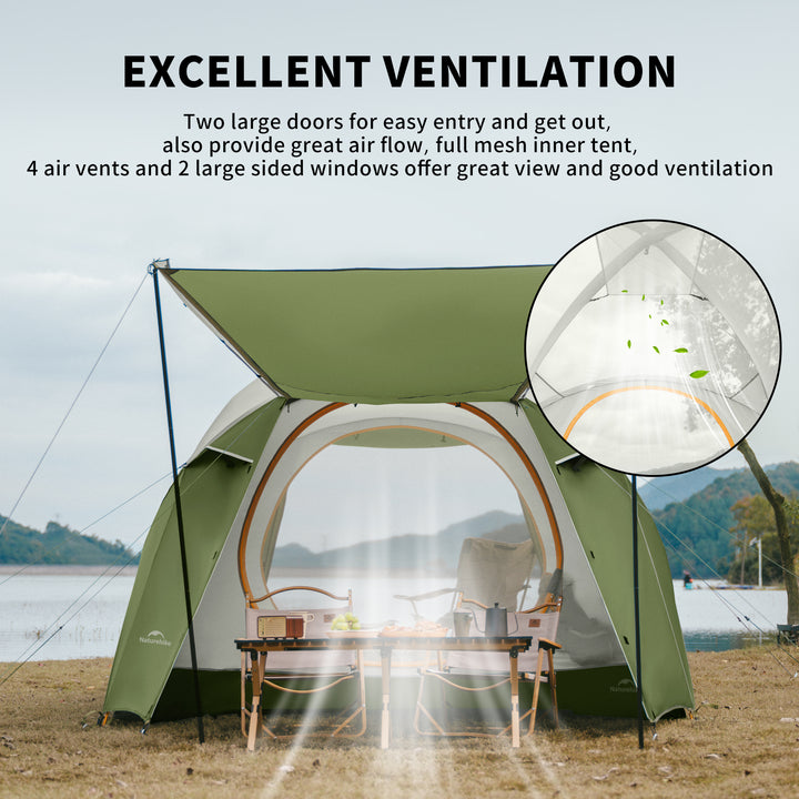 KOTA™ 4-Person Camping Tent - Naturehike