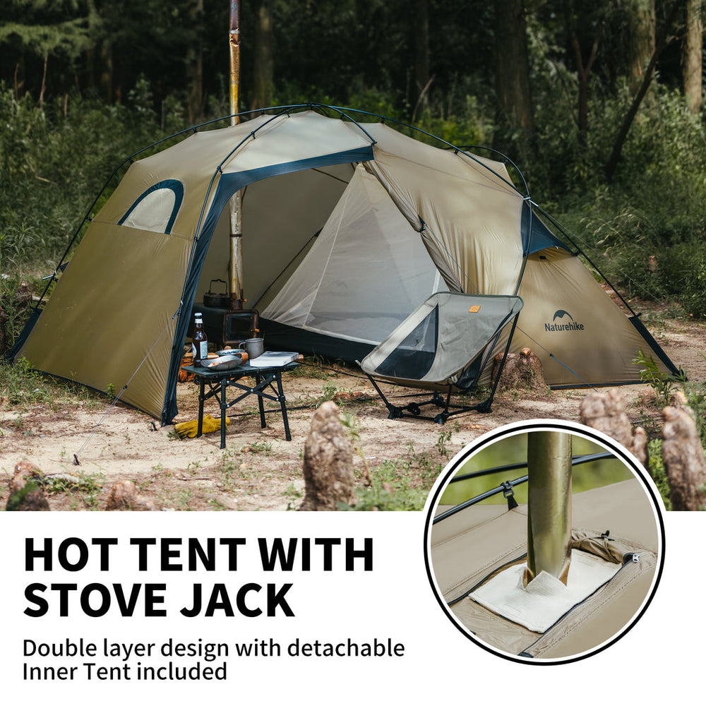 Massif™ Solo 2-Person Hot Tent - Naturehike