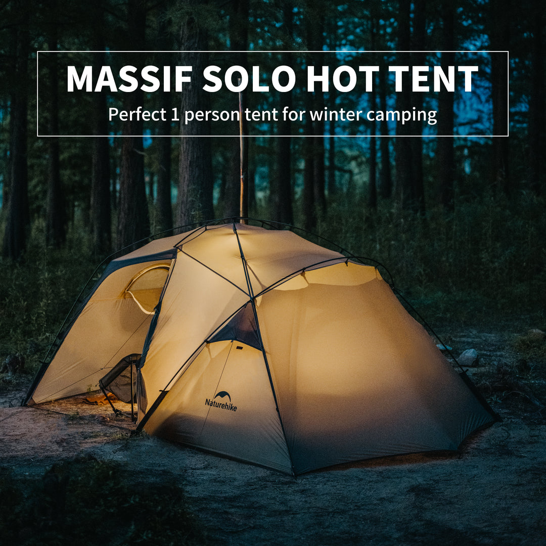 Massif™ Solo 2-Person Hot Tent - Naturehike