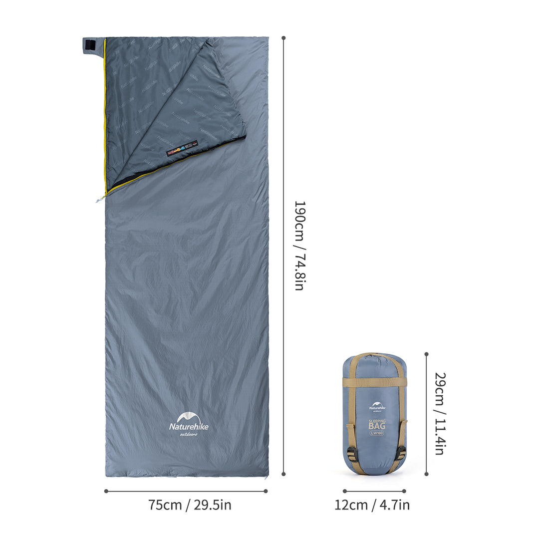 LW180™ Synthetic Sleeping Bag 59°F / 15°C - Naturehike