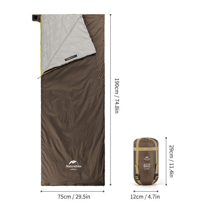 LW180™ Synthetic Sleeping Bag 59°F / 15°C - Naturehike