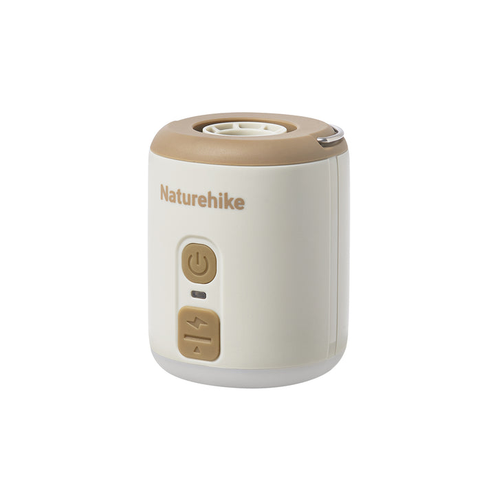 Air pump in Oat Gray front view