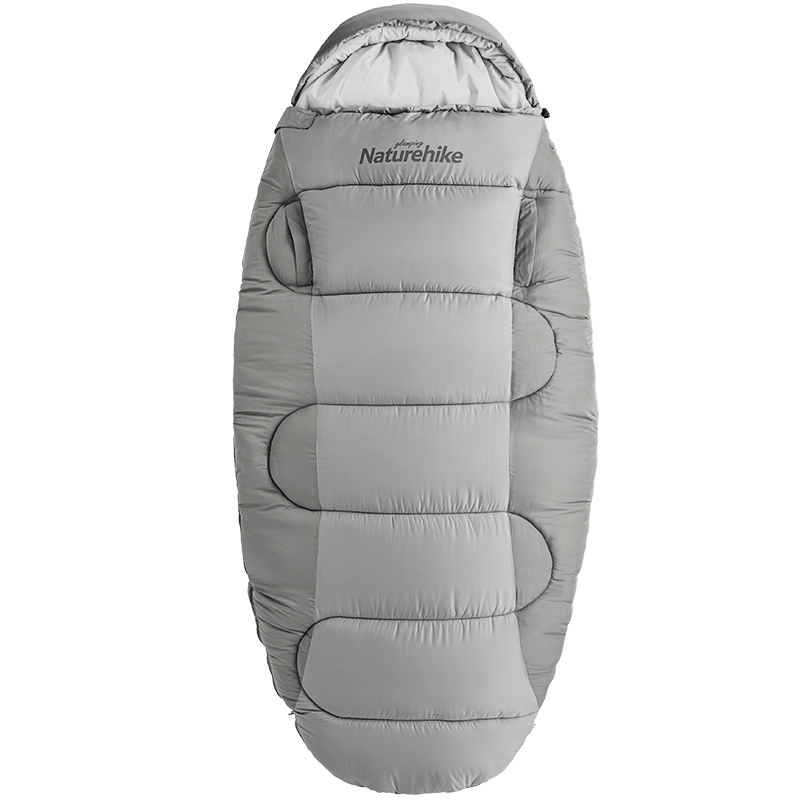 Egg-shaped Cotton Sleeping Bags With Arm Holes - Naturehike