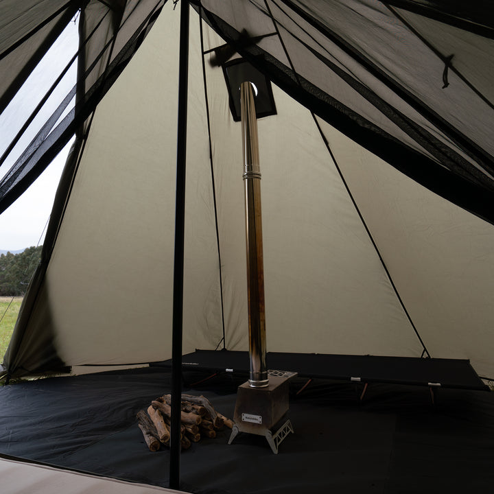 Ranch Fire™ 6-Person Octagonal Hot Tent - Naturehike