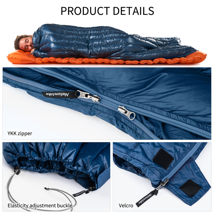CW™295 Down Ultralight Sleeping Bag 54°F / 12°C - Naturehike