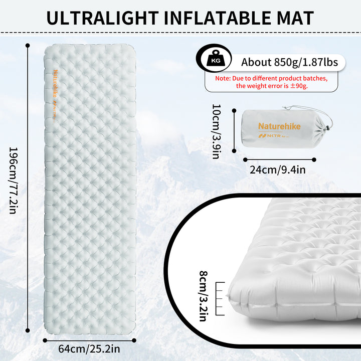 TuYe™ R3.2 Ultralight Inflatable Pad - Naturehike