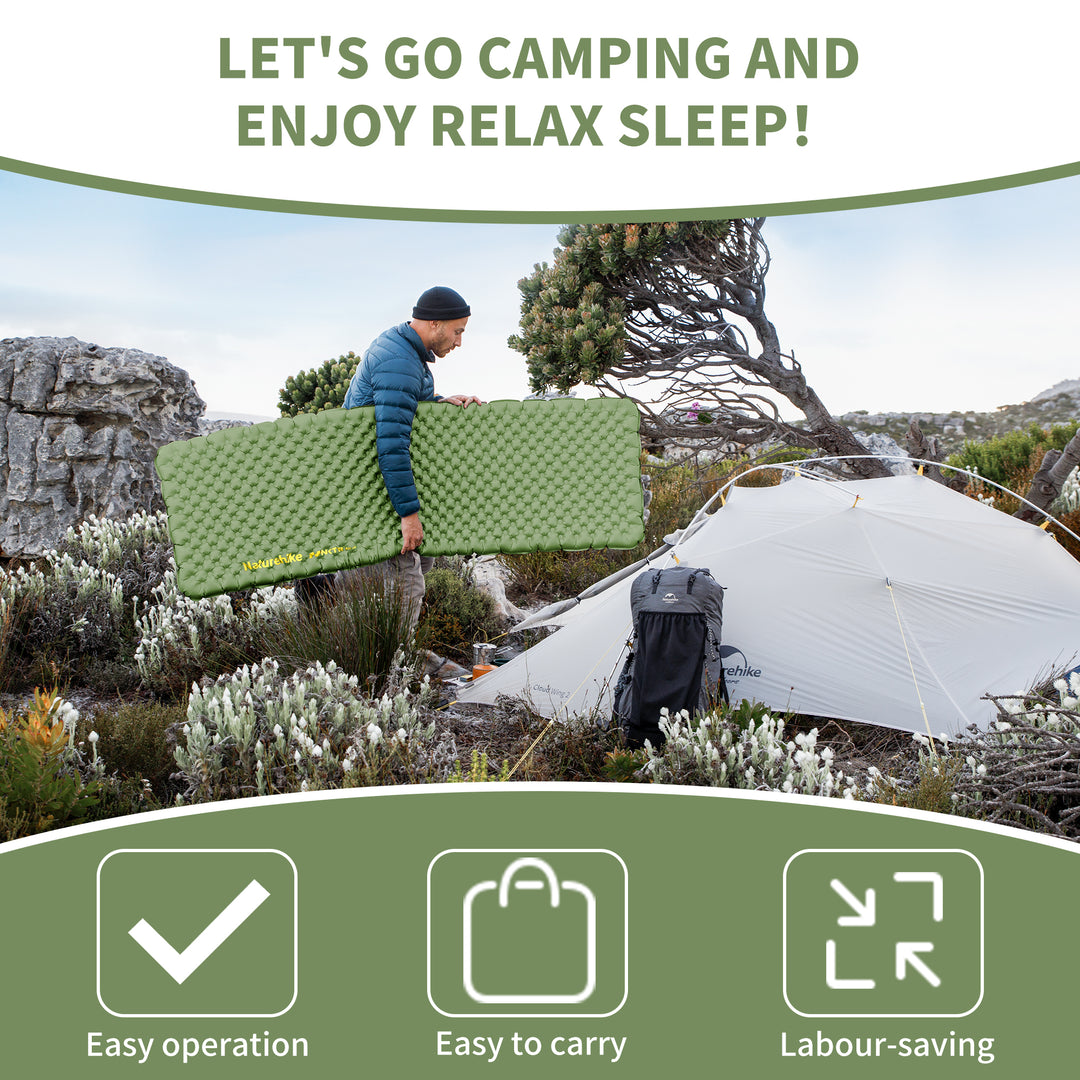 TuYe™ R4.6 Ultralight Inflatable Pad - Naturehike