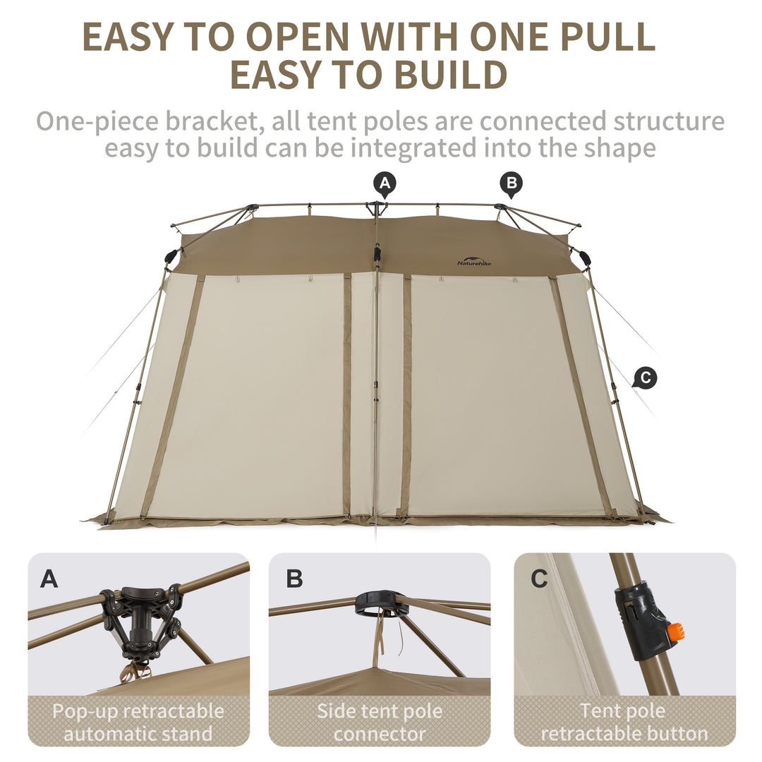 Village 13 Ridge Quick-Set Tent - Naturehike
