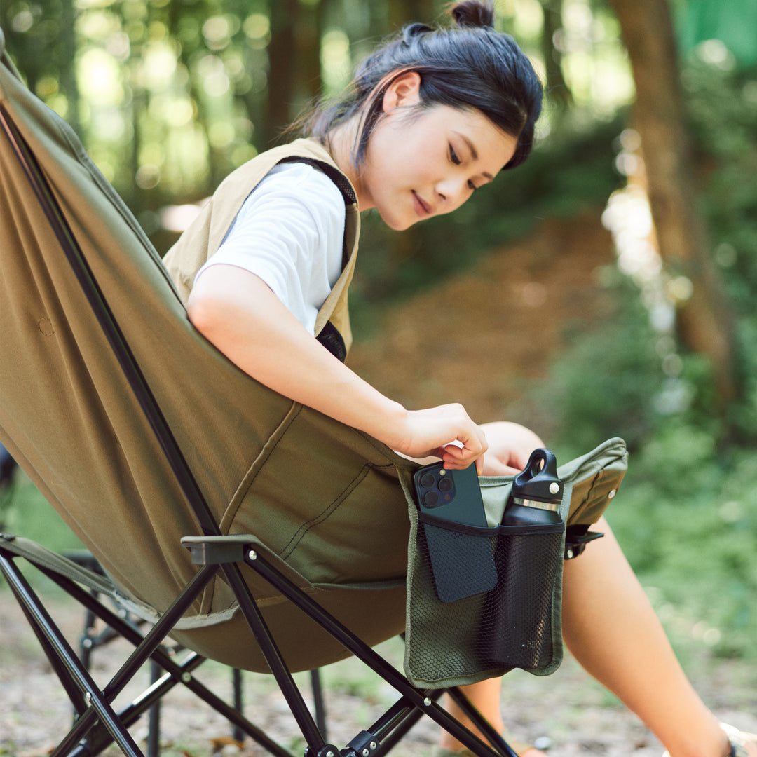 Army green Seastar built-in side pocket for phone and essentials
