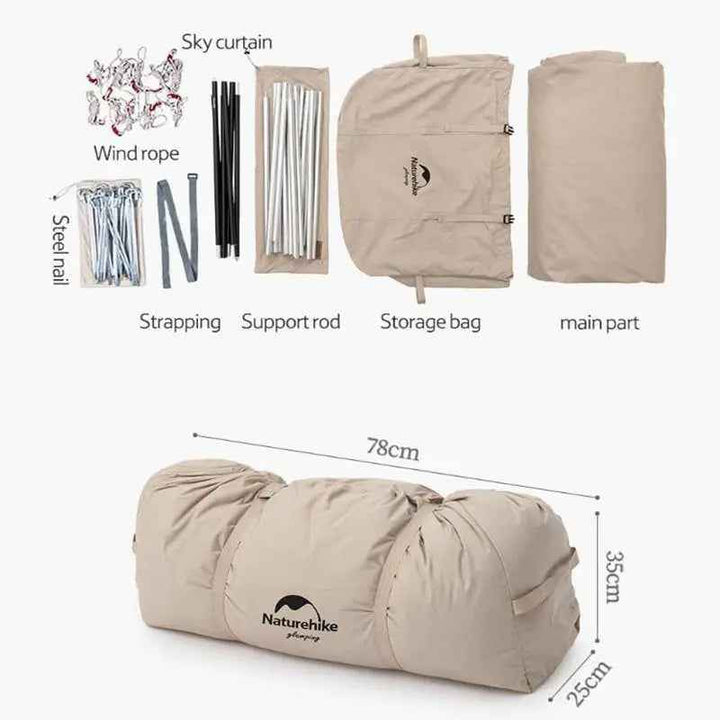 GEN 4.8 Roof 2-Person Glamping Tent